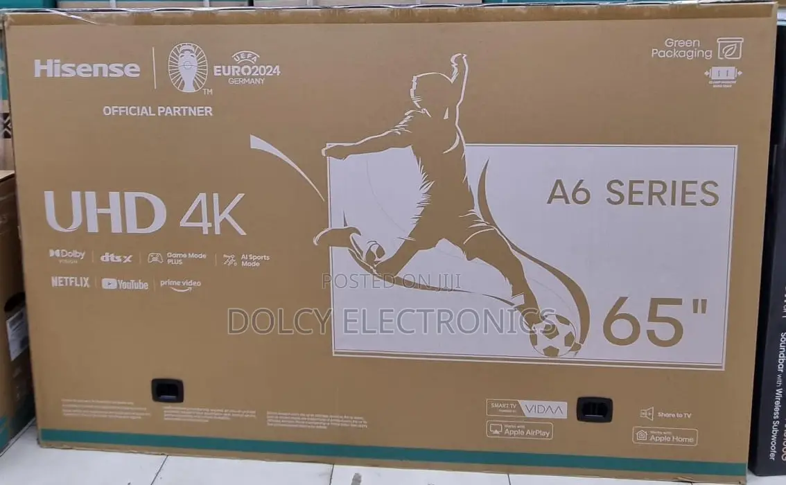 Hisense 65" A6 Series Led Uhd Smart Tv