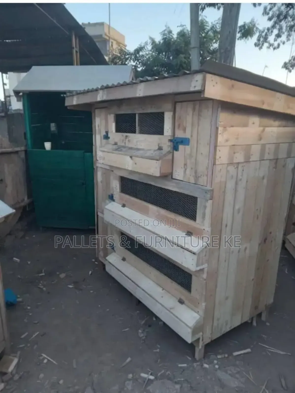 2 Door Chicken Cage 898799