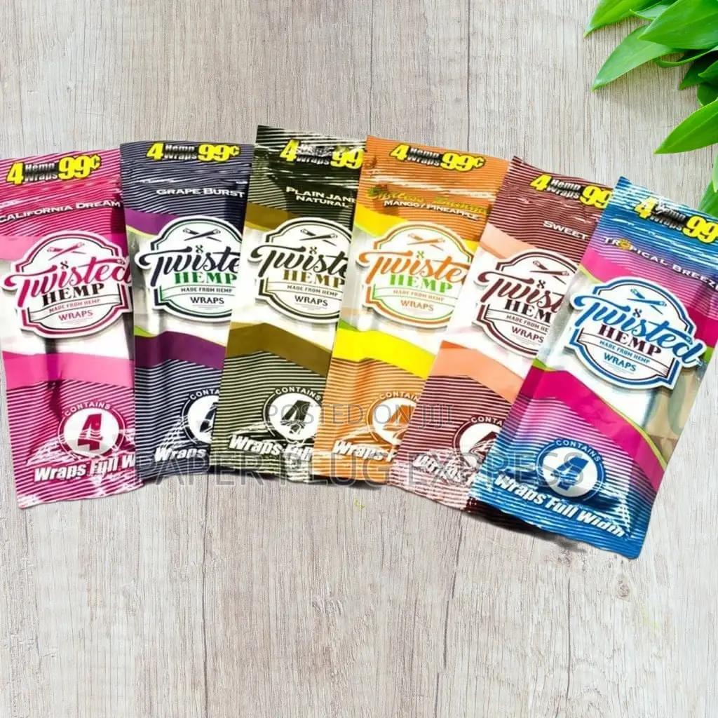 Twisted Hemp Blunt Wraps