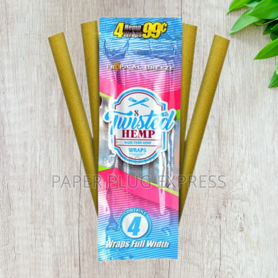 Twisted Hemp Blunt Wraps