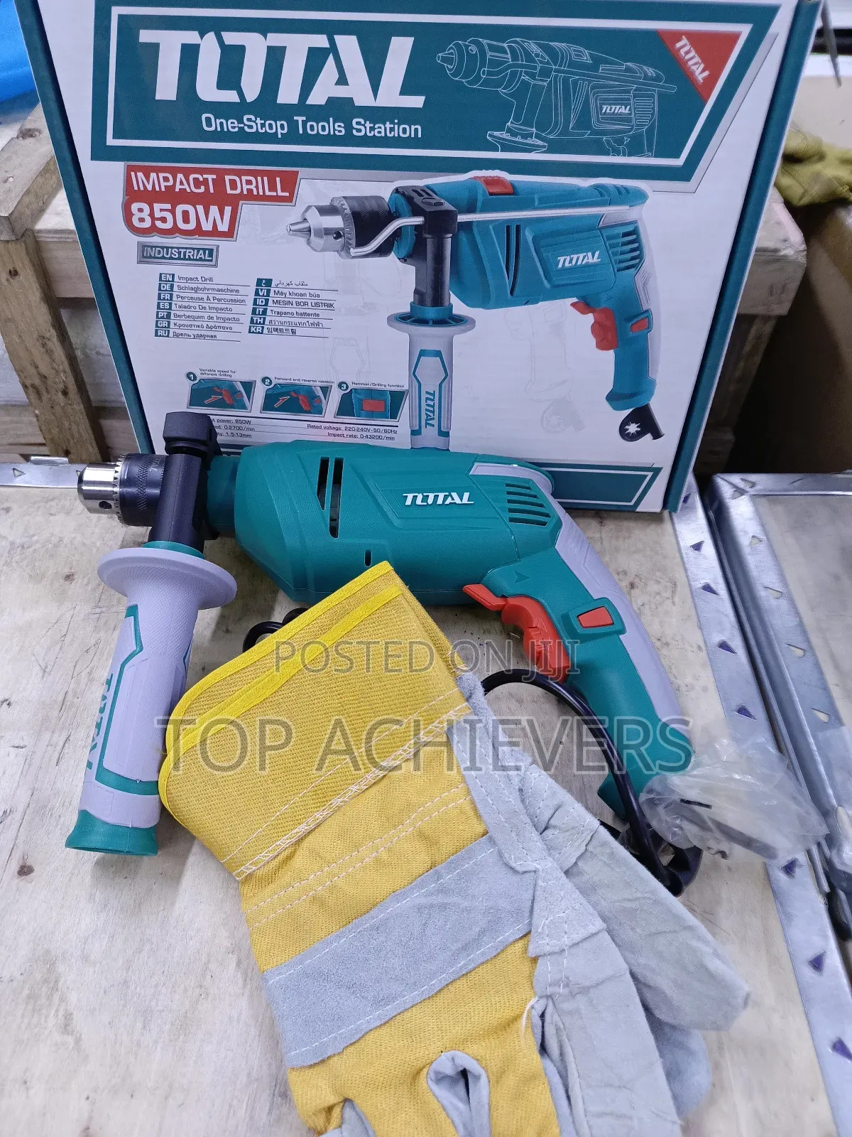 TOTAL 850watts Impact Drill TG109136