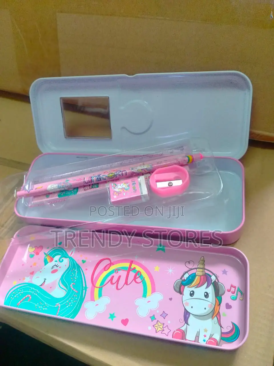 Metallic Unicorn Stationery Set
