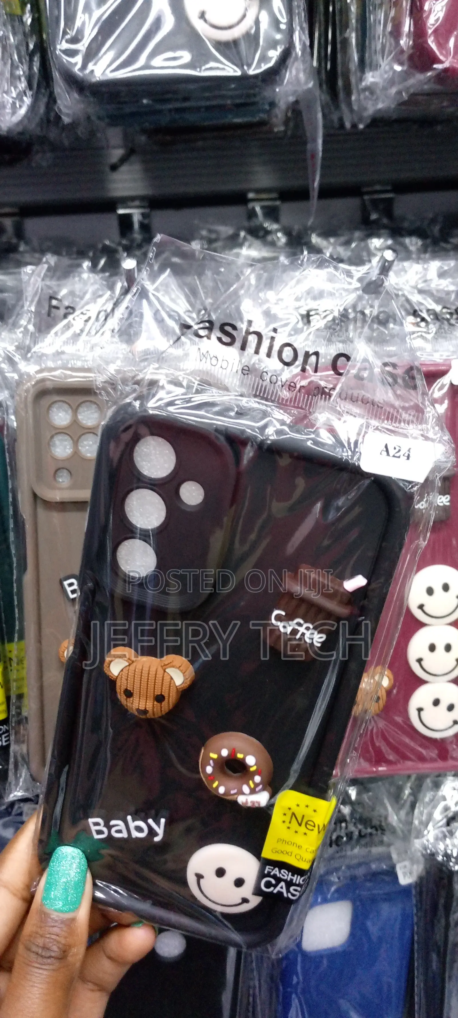 Casing Samsung Galaxy A24 Design 3D Doll Cartoon
