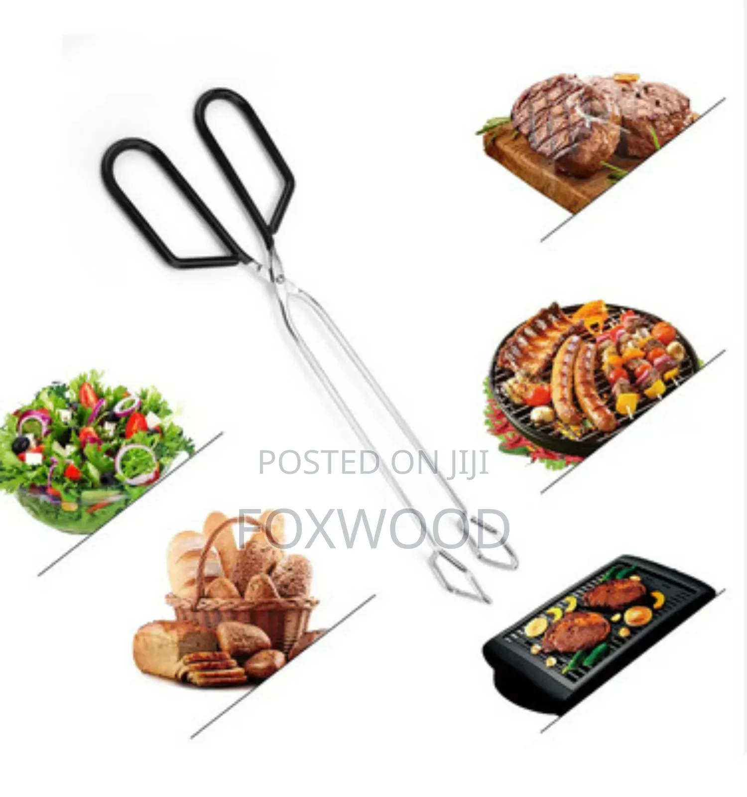 Stainless Steel Meat Tong 30cm