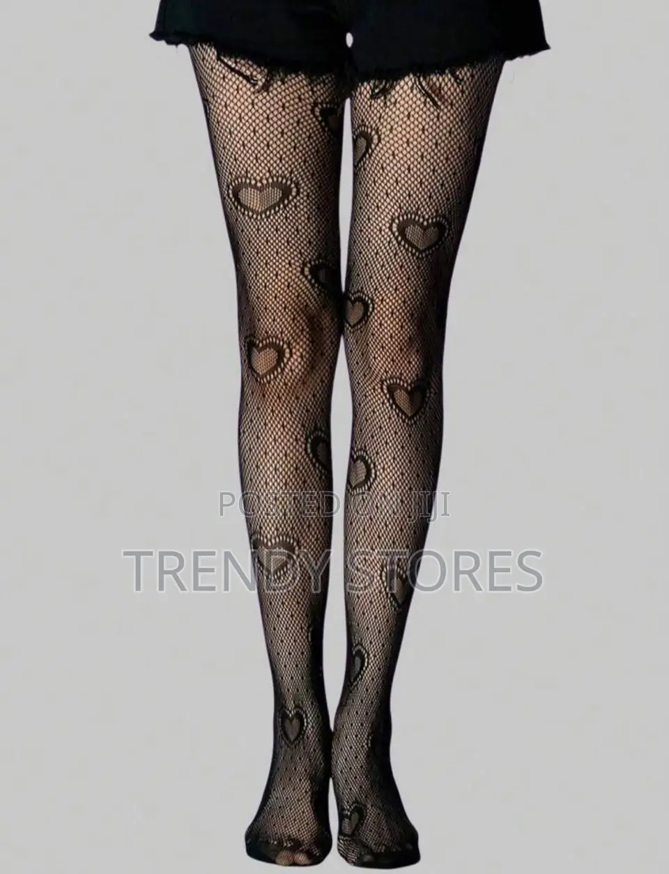 Heart Patterned Stockings