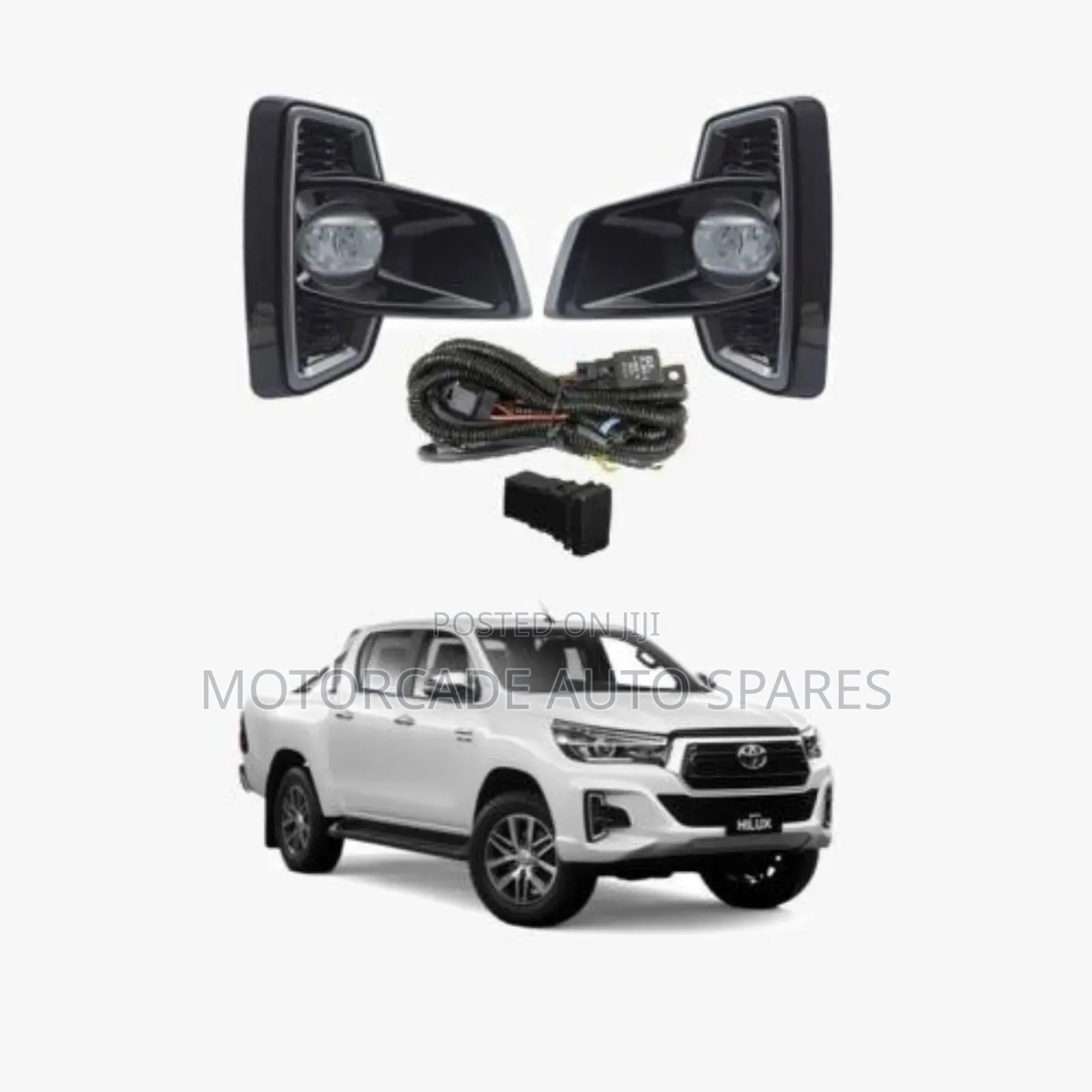 Toyota Hilux Revo 2012 Fog Lights/Fog Lamp Kit Set