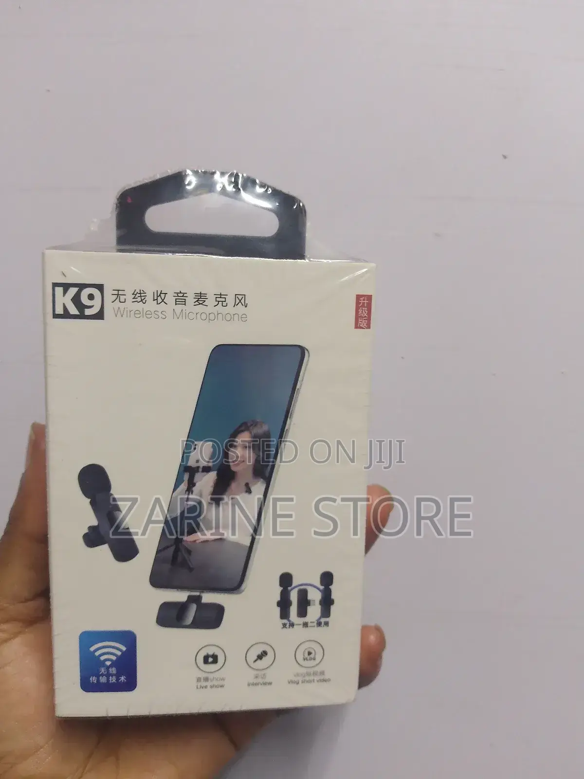 Wireless Microphone 20metres of Accessible Reception