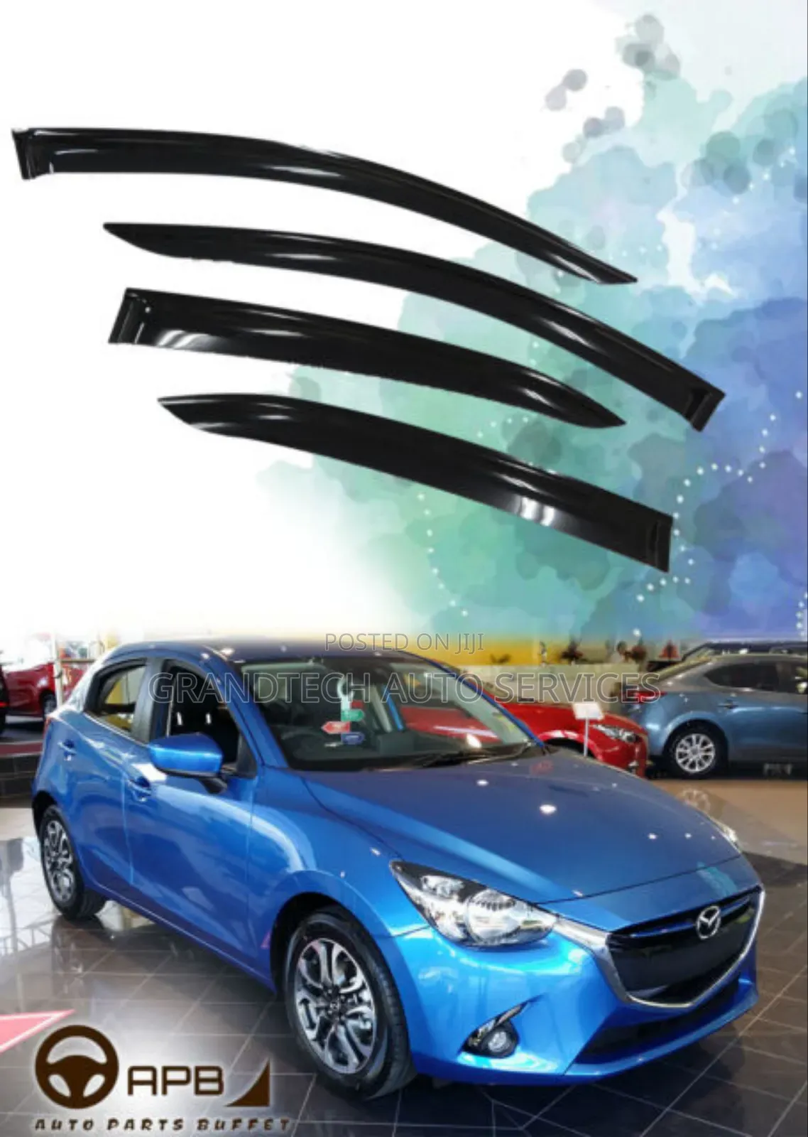 Mazda Demio2015+ Windbreakers
