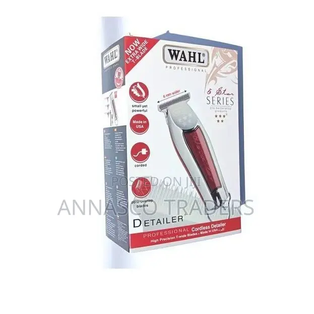 Wahl Professional Cordless Detailer Clipper Shaving Machine