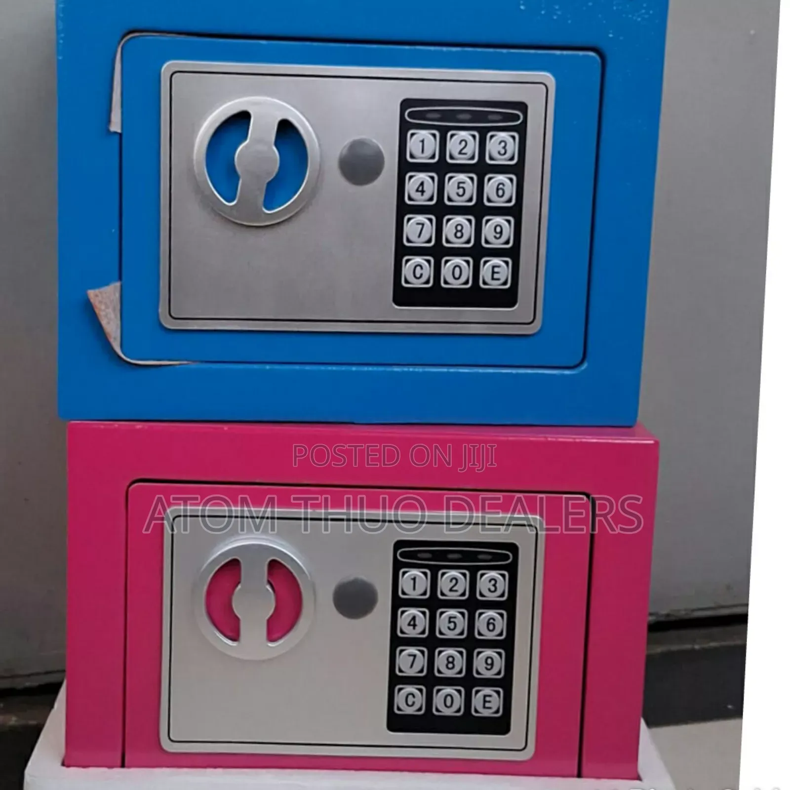 Kids Pink/Blue Piggy Bank.