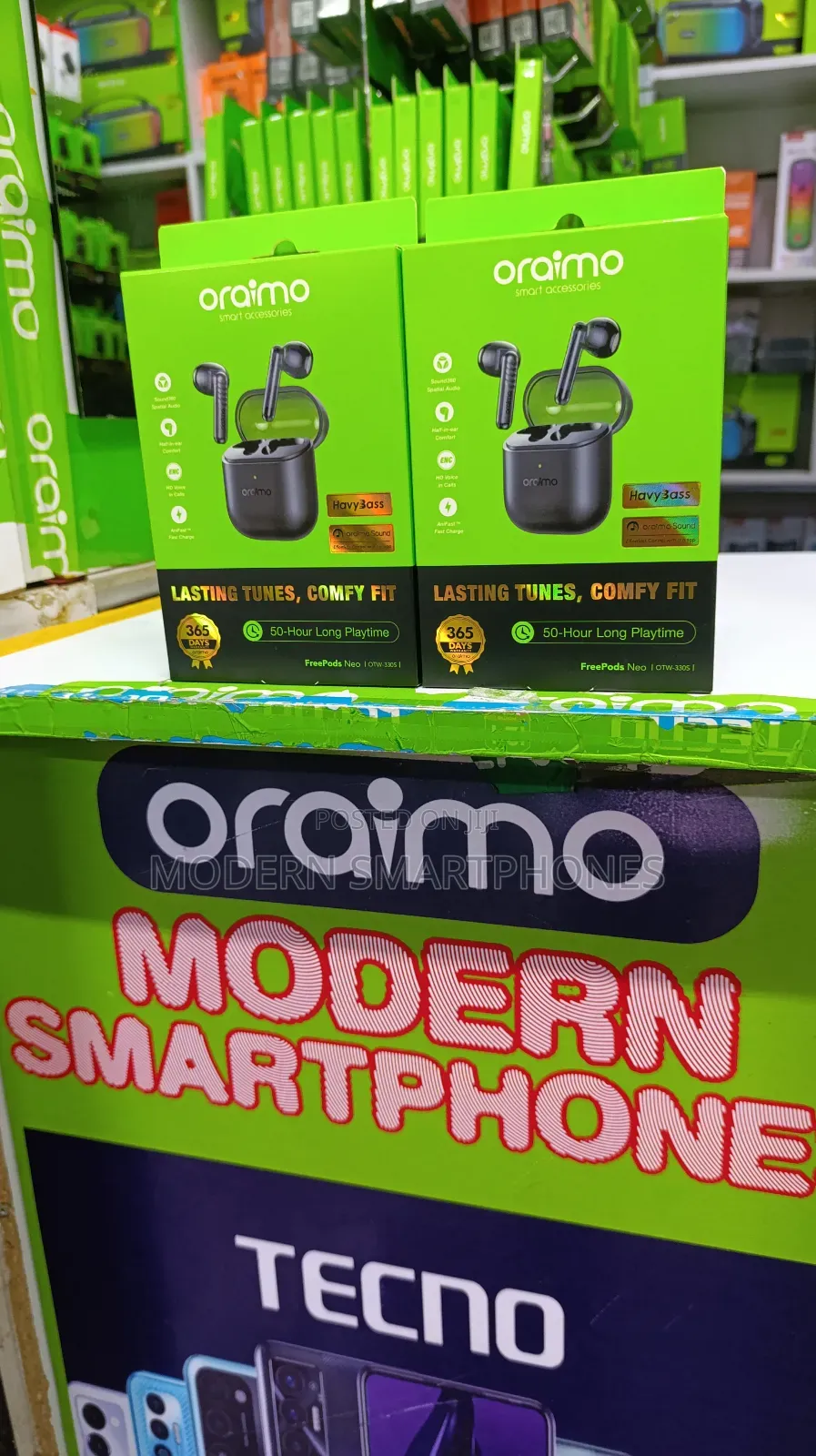 Oraimo Freepods Neo Half in Ear True Wireless Earbuds