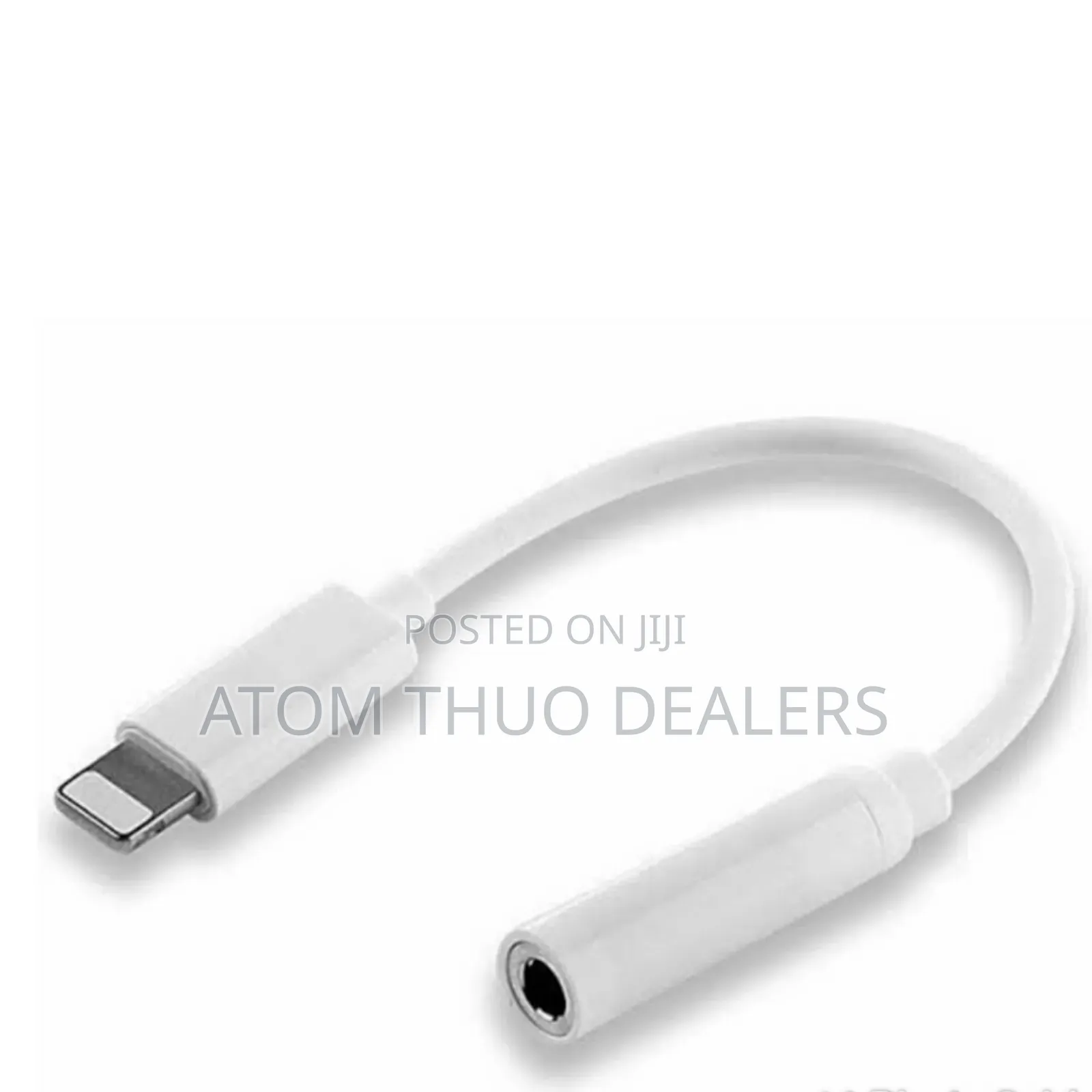 White 3.5mm Lighting Adapter Cable