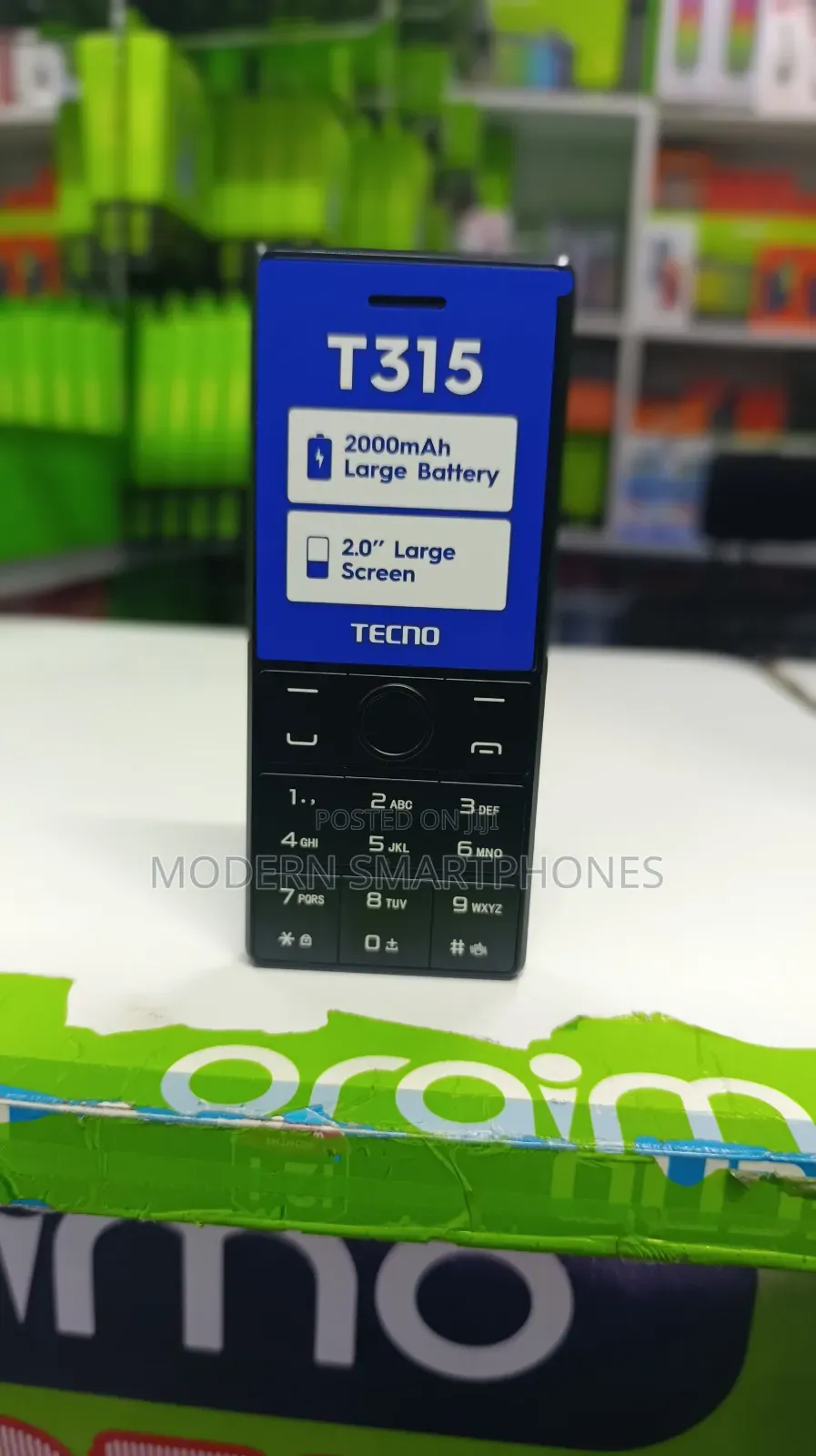 New Tecno T312 Black