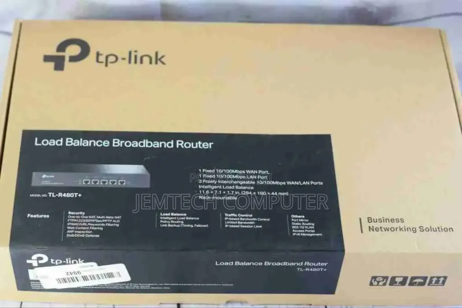 Tp-Link TL-R480T+ Load Balance Router/ Tl-R480t+