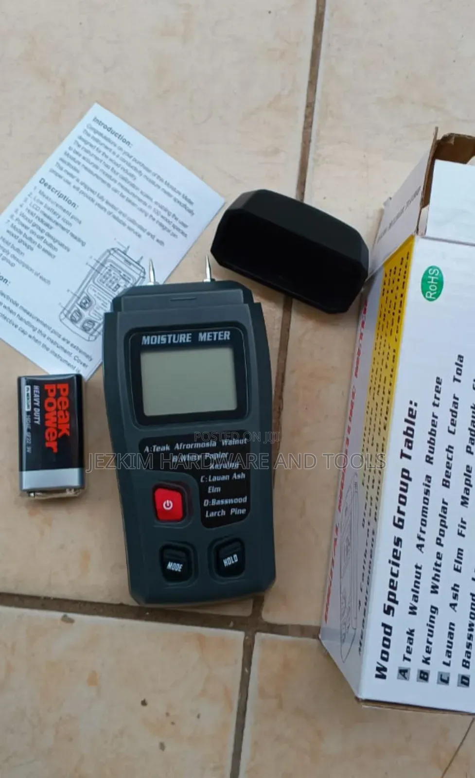 Moisture Meter for Wood