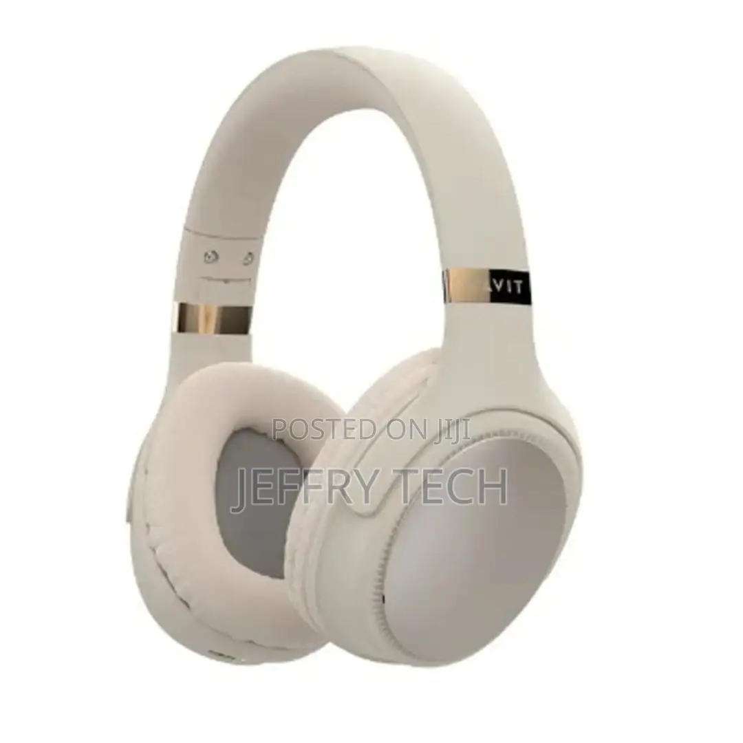 Cream Havit - H630BT -Stereo Sound Over-Ear Wireless