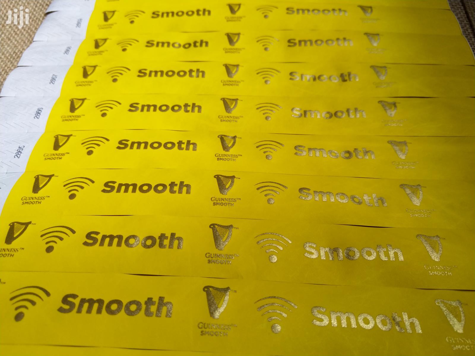 Customized Tyvek Event Wristbands In East Africa