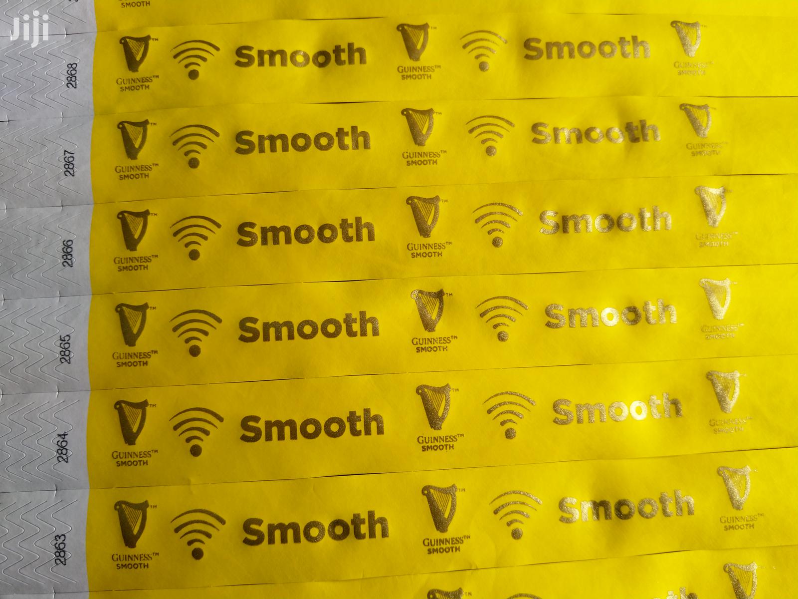 Customized Tyvek Event Wristbands In East Africa