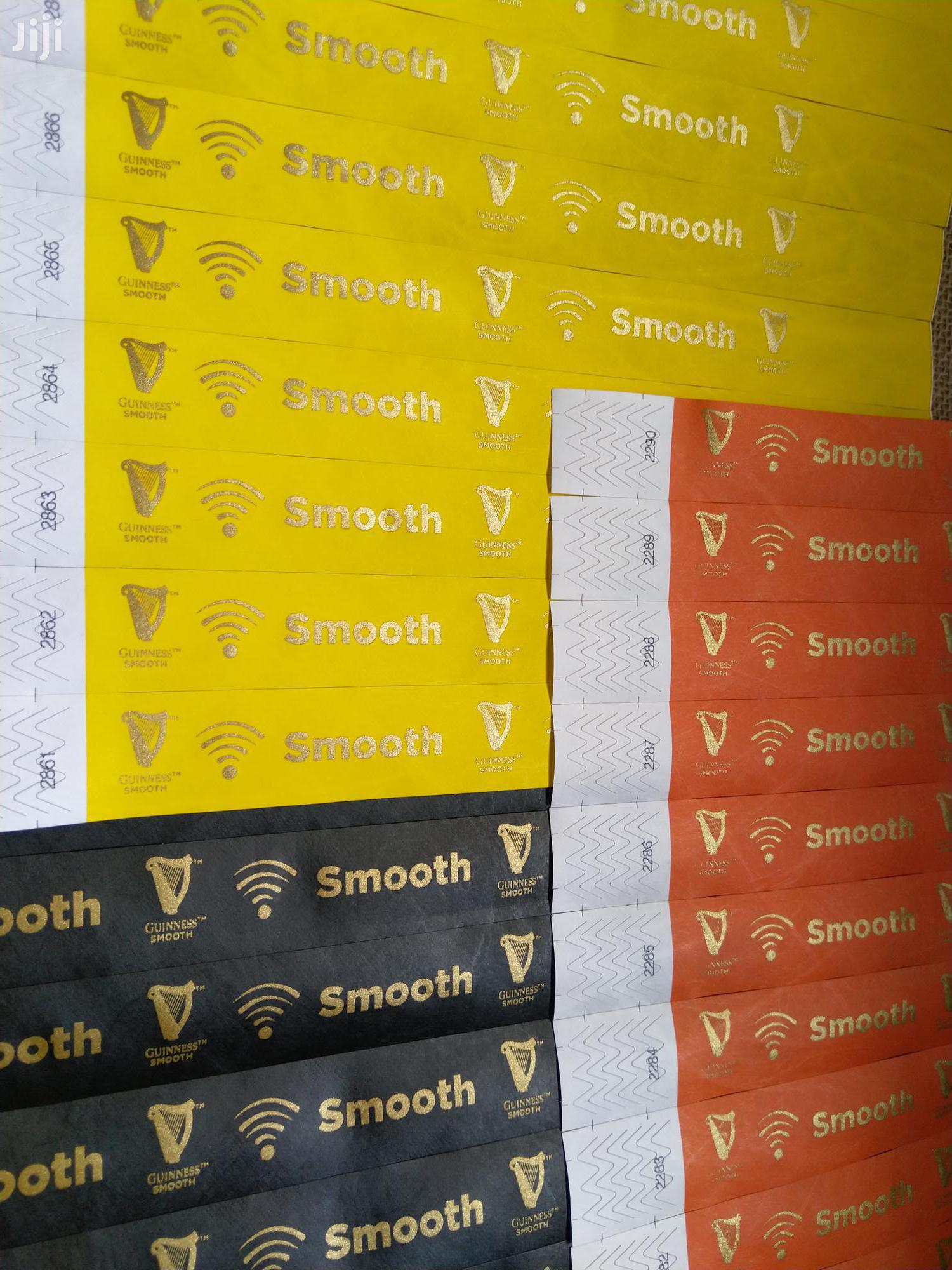 Customized Tyvek Event Wristbands In East Africa
