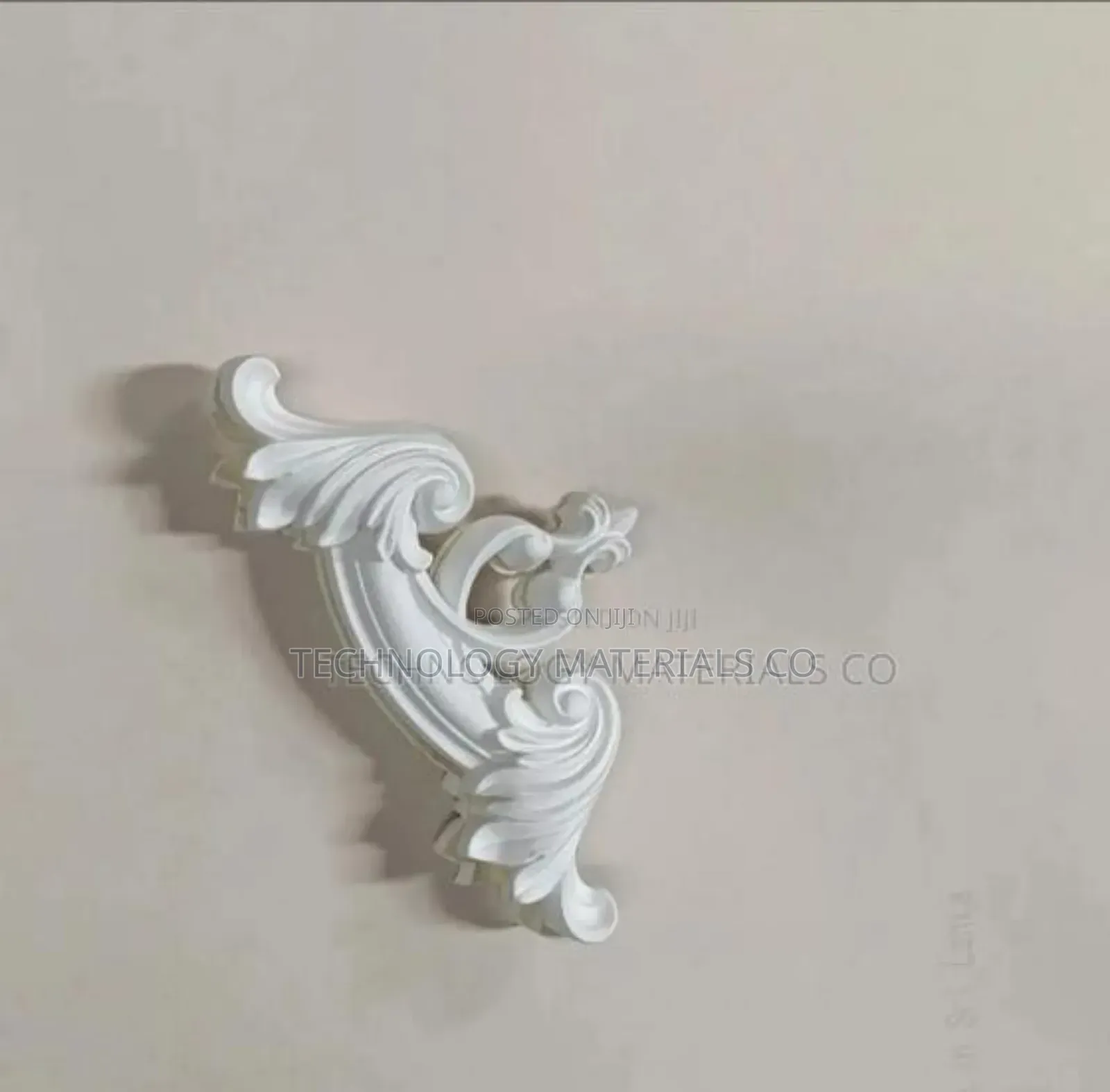 Decorative P.U. Corner Beading Flower Moldings.