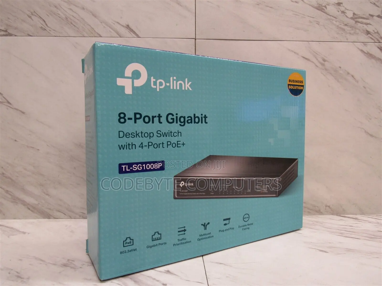 Tp-Link 8-Port Gigabit Desktop Switch With 4-Port Poe+ – TL-