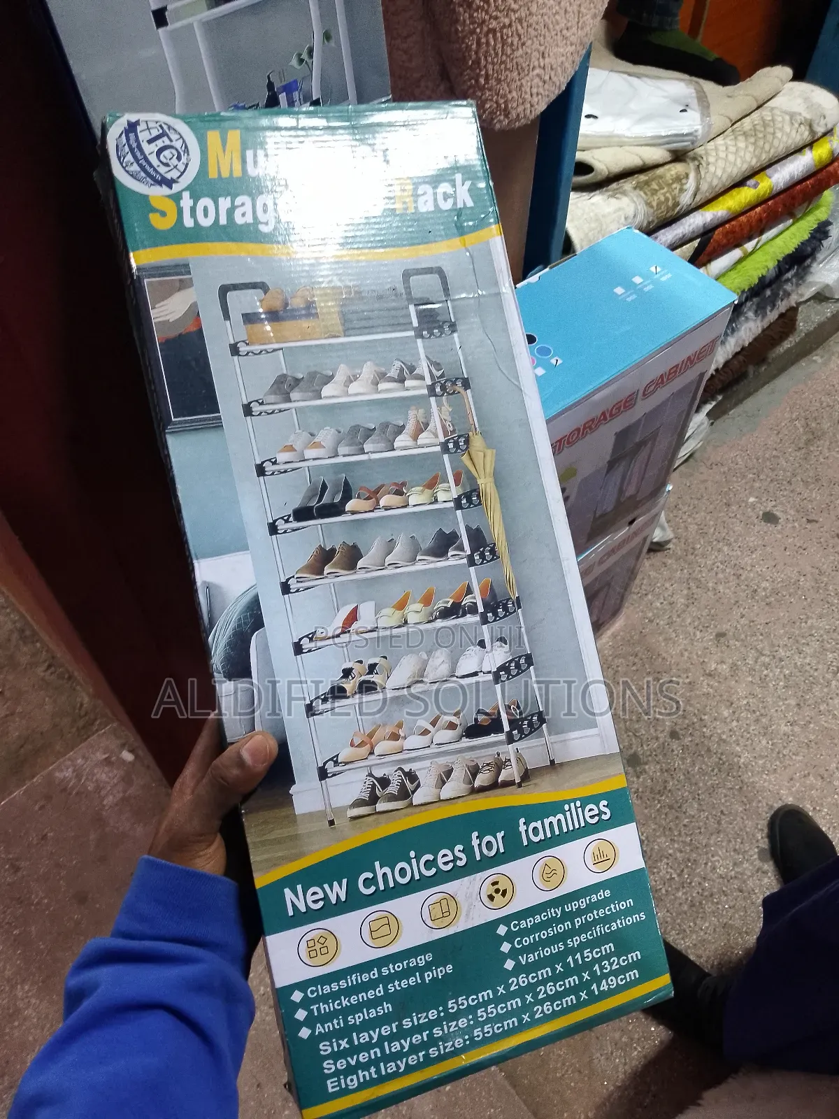 Multifunction Storage Shoe Rack
