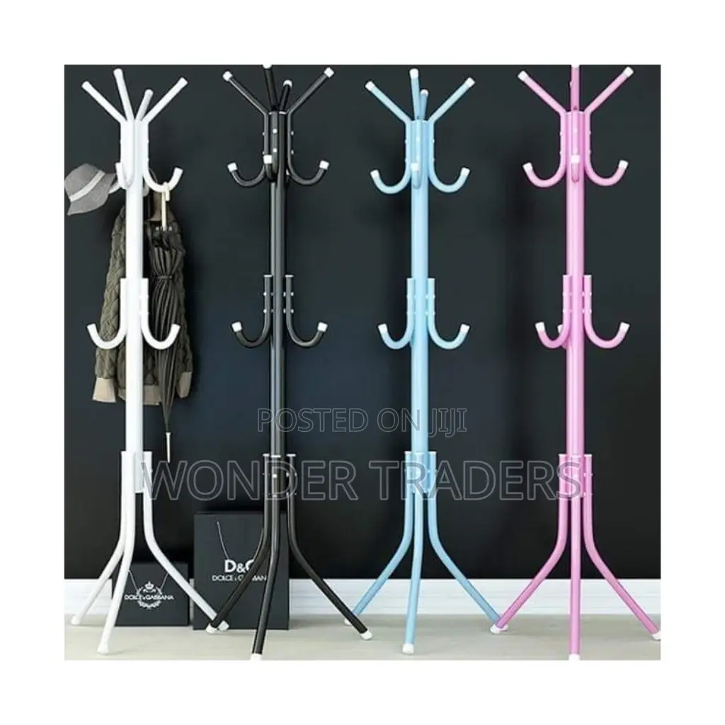 Metallic Coat Hanger/Bag Hanger Stand
