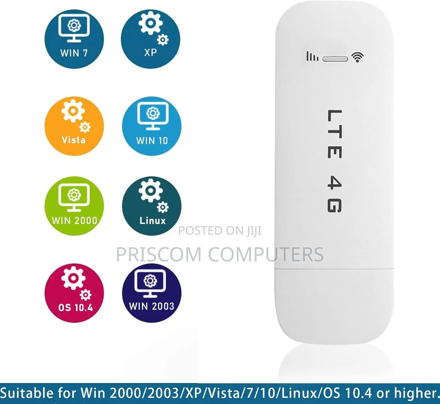 4G LTE USB Modem Dongle Universal Wifi for Safaricom Airtel