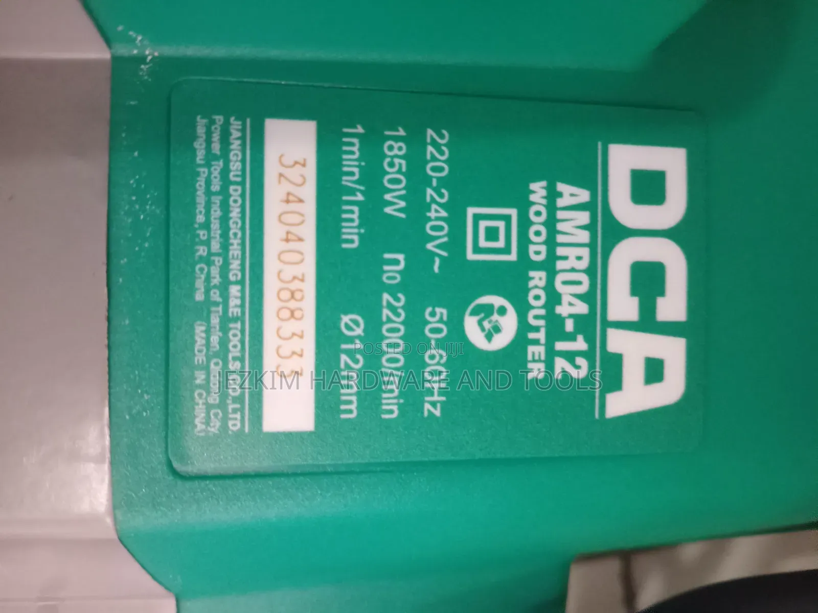 Router Machine DCA 1850wtts