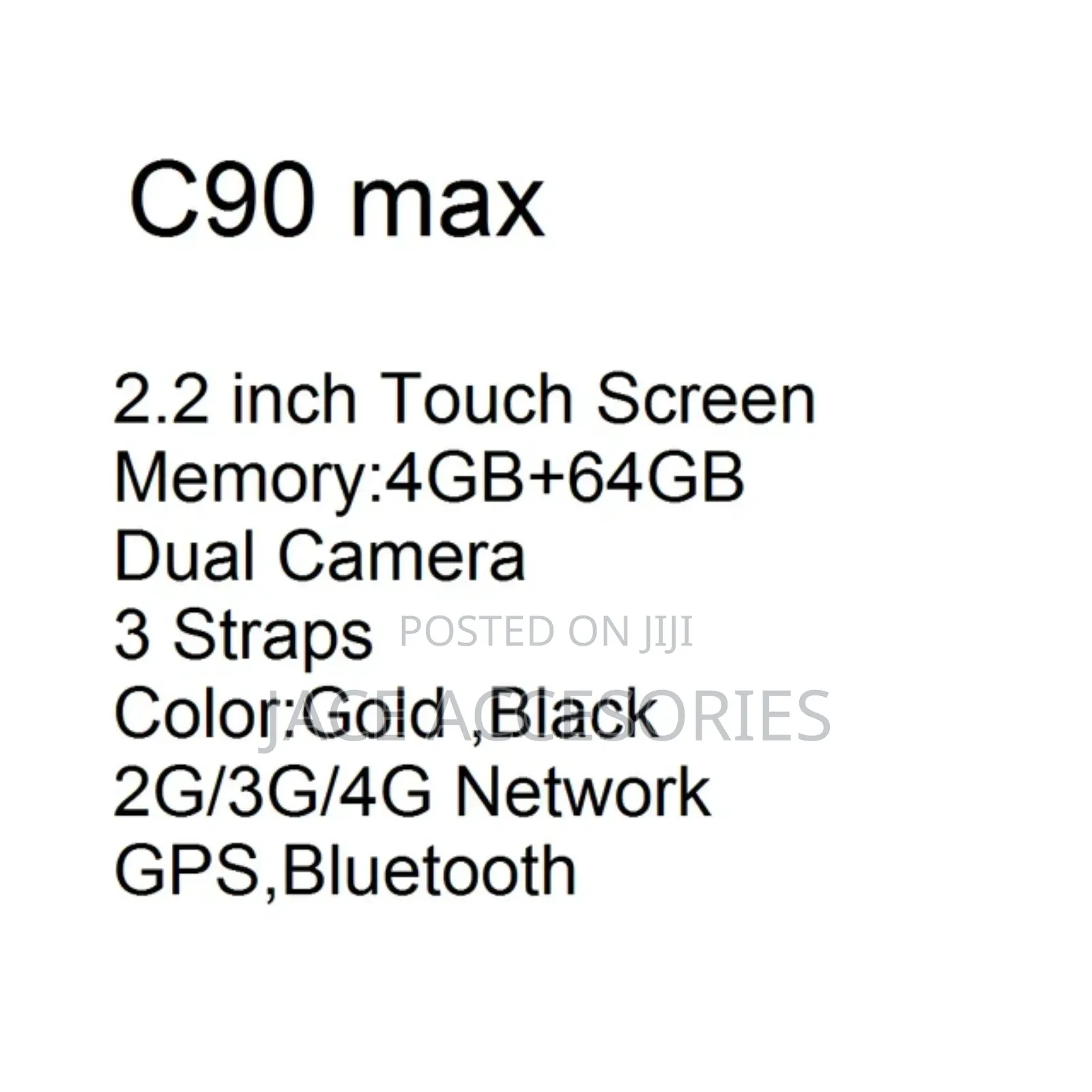 New C90 Max Smartwatch (Simcard)