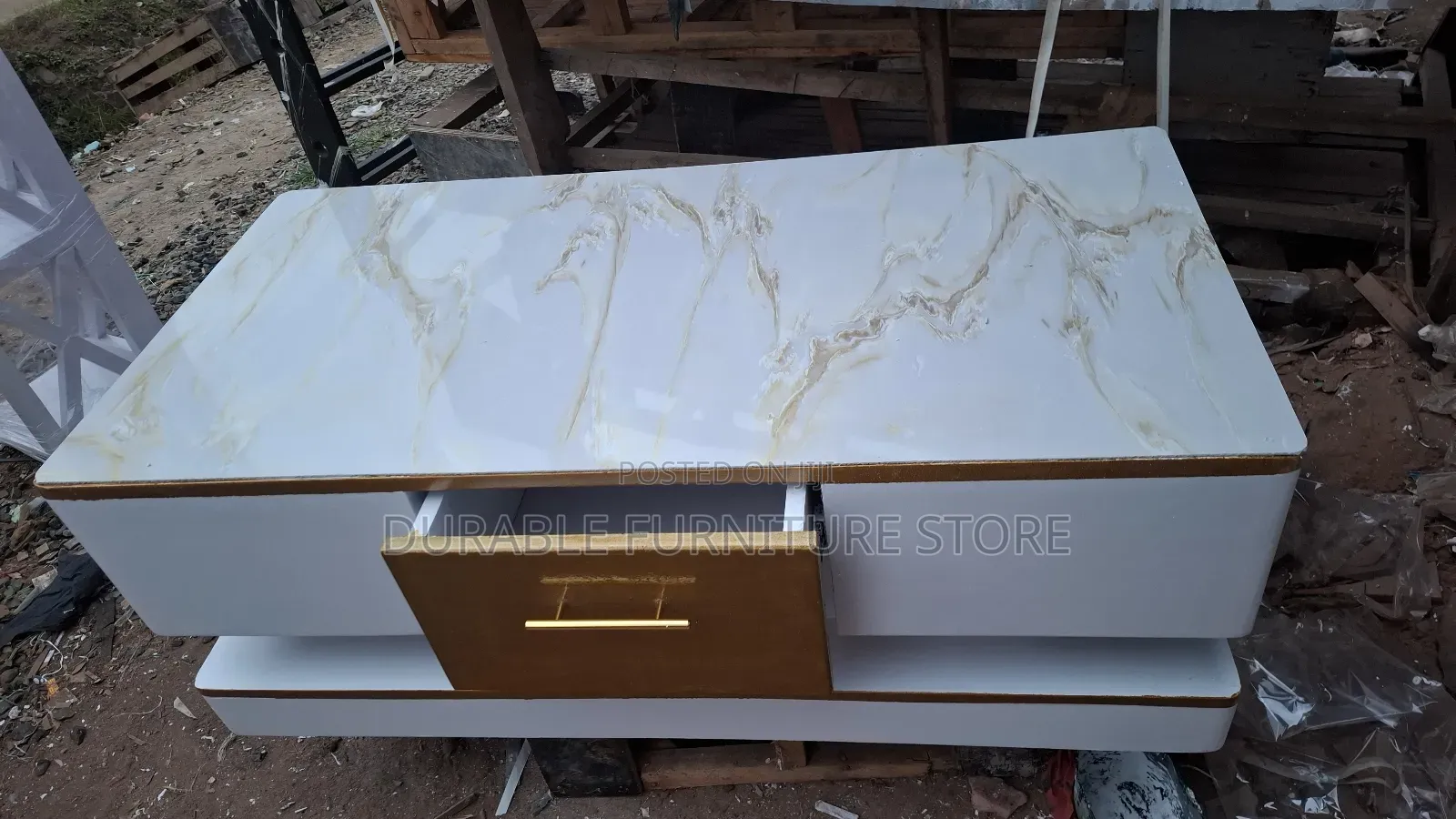 Coffee Table With Marble