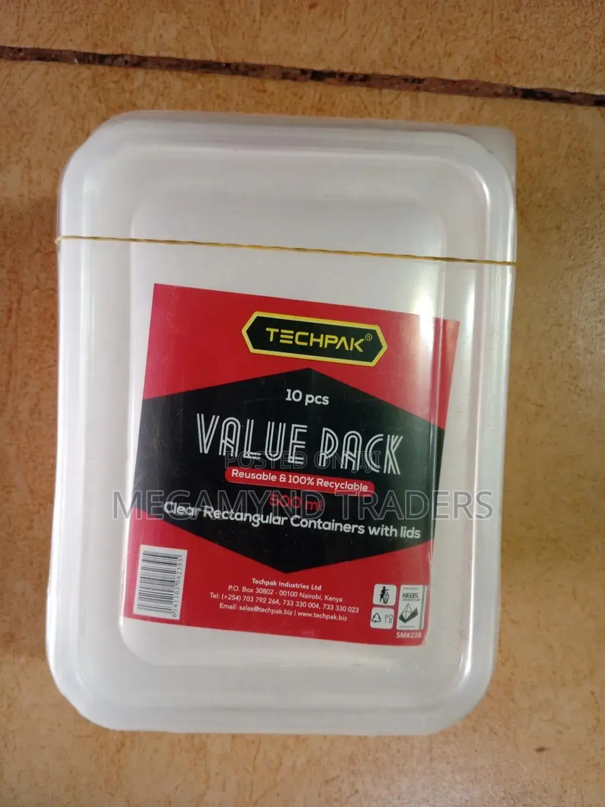 Square Disposable Container/10pc Food Containers