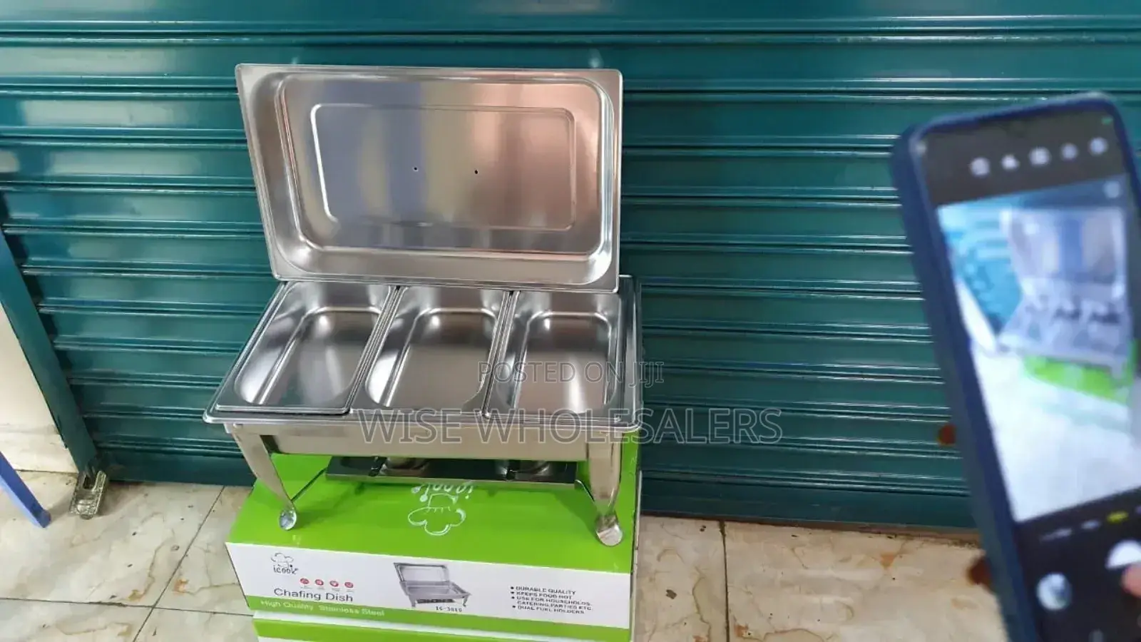 Tripple Chaffing Dishes* 