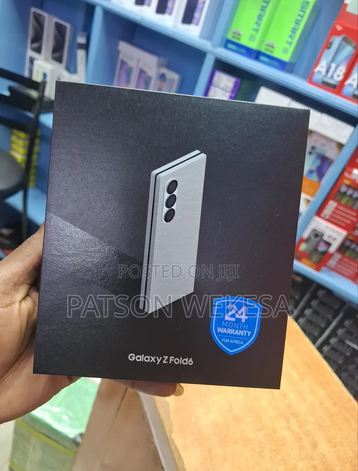 New Samsung Galaxy Z Fold6 256 GB Black