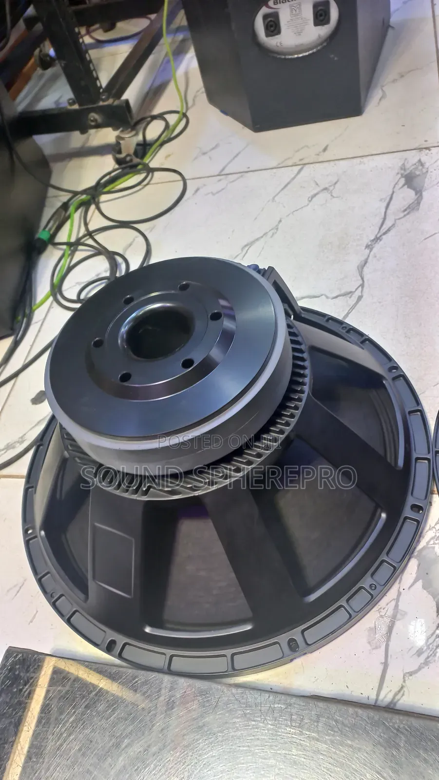RCF Double Magnet 18-Inch Naked Bass Speaker