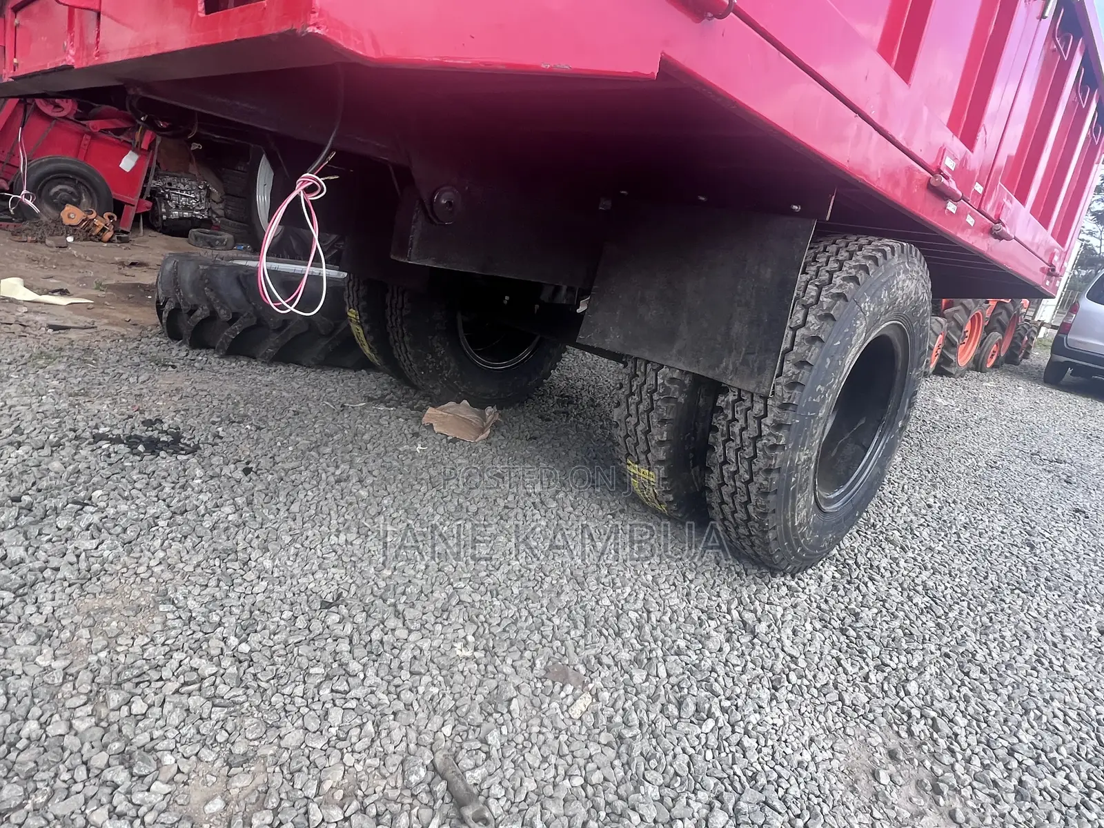 14tonne Tipping Tractor Trailer