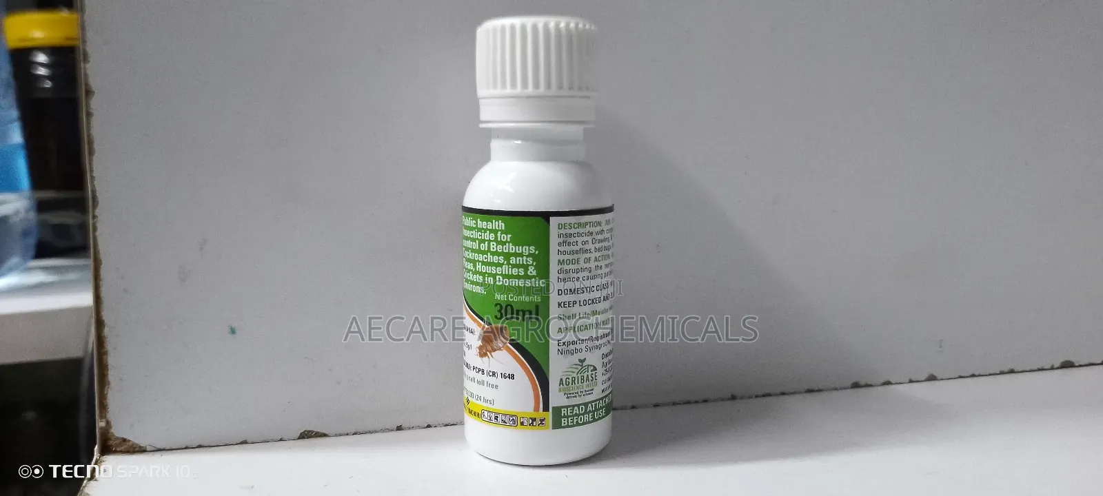 Air Chopper Bedbugs,Fleas Cockroach Insecticide 7.5sc 30ml