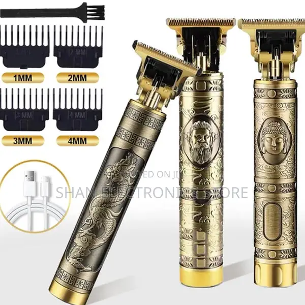 Hair and Beard Trimmer for Men Shaver, Hair Clippers, 4 Comb