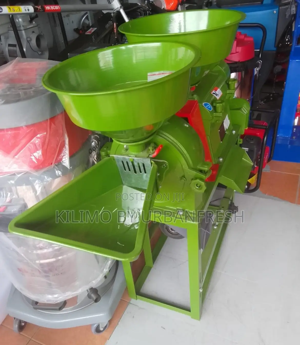 Rice Milling Dehusking Powder : Electric. 180