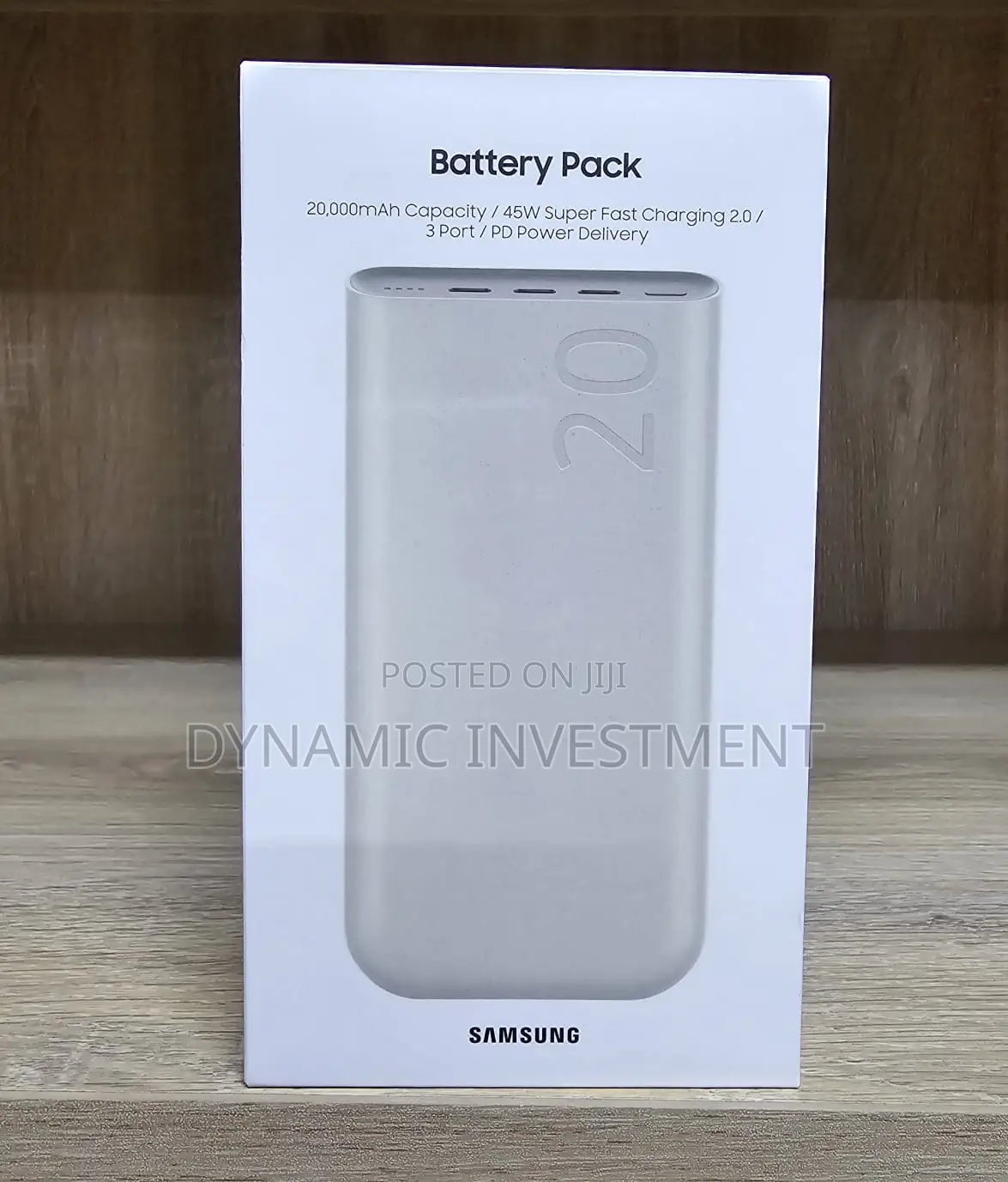Samsung Power Banks 20,000 Mah Battery Pack, 45W Charging