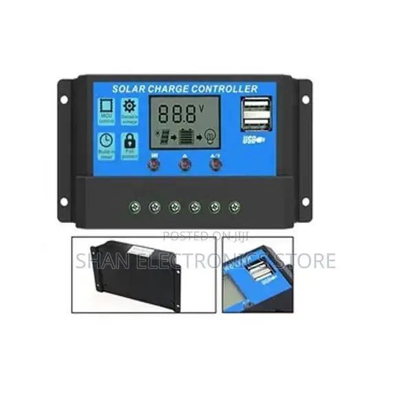 Solar Charge Controller, Voltage: 12-24 v 30 Amperes