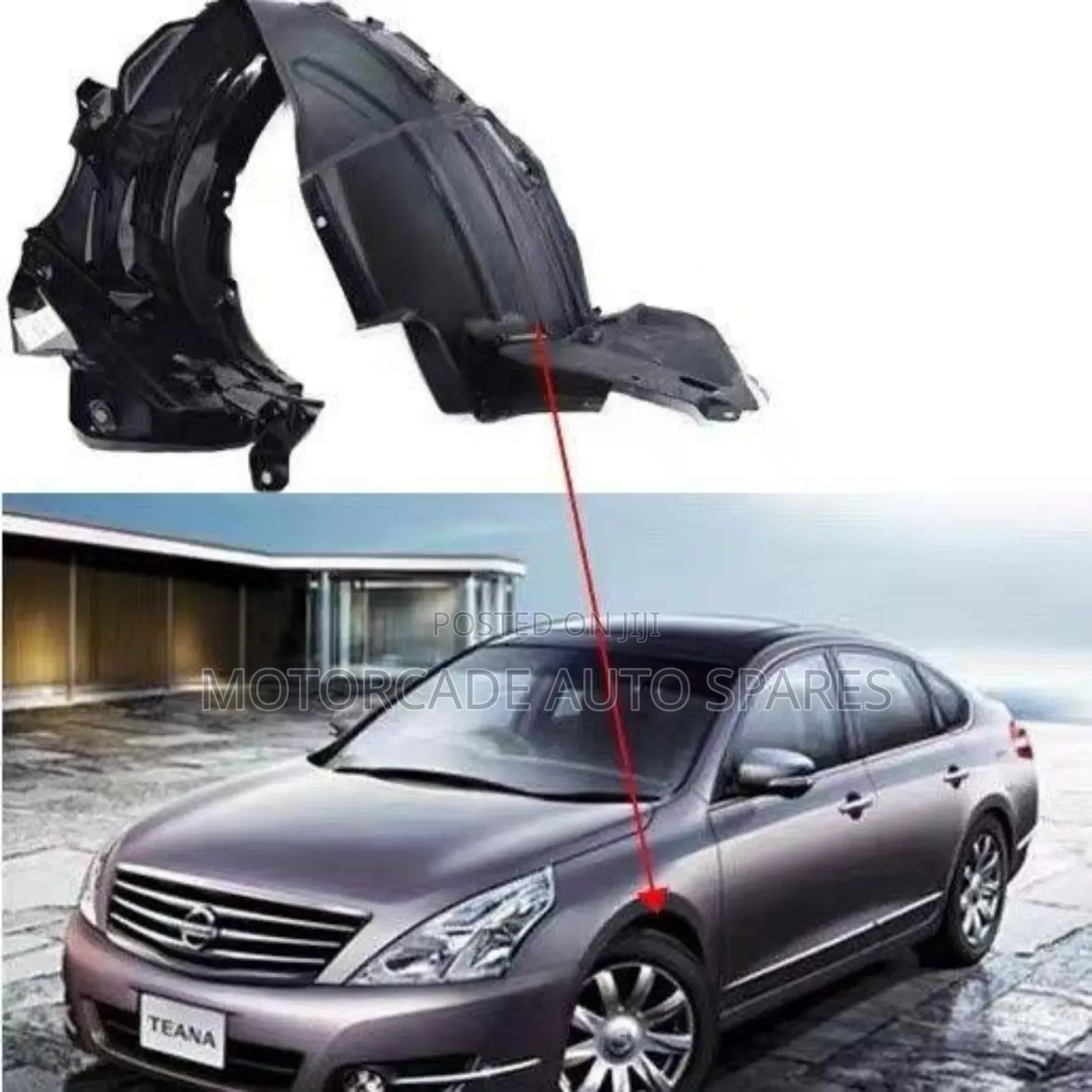 Nissan Teana Stone Guards/Inner Fender Liner
