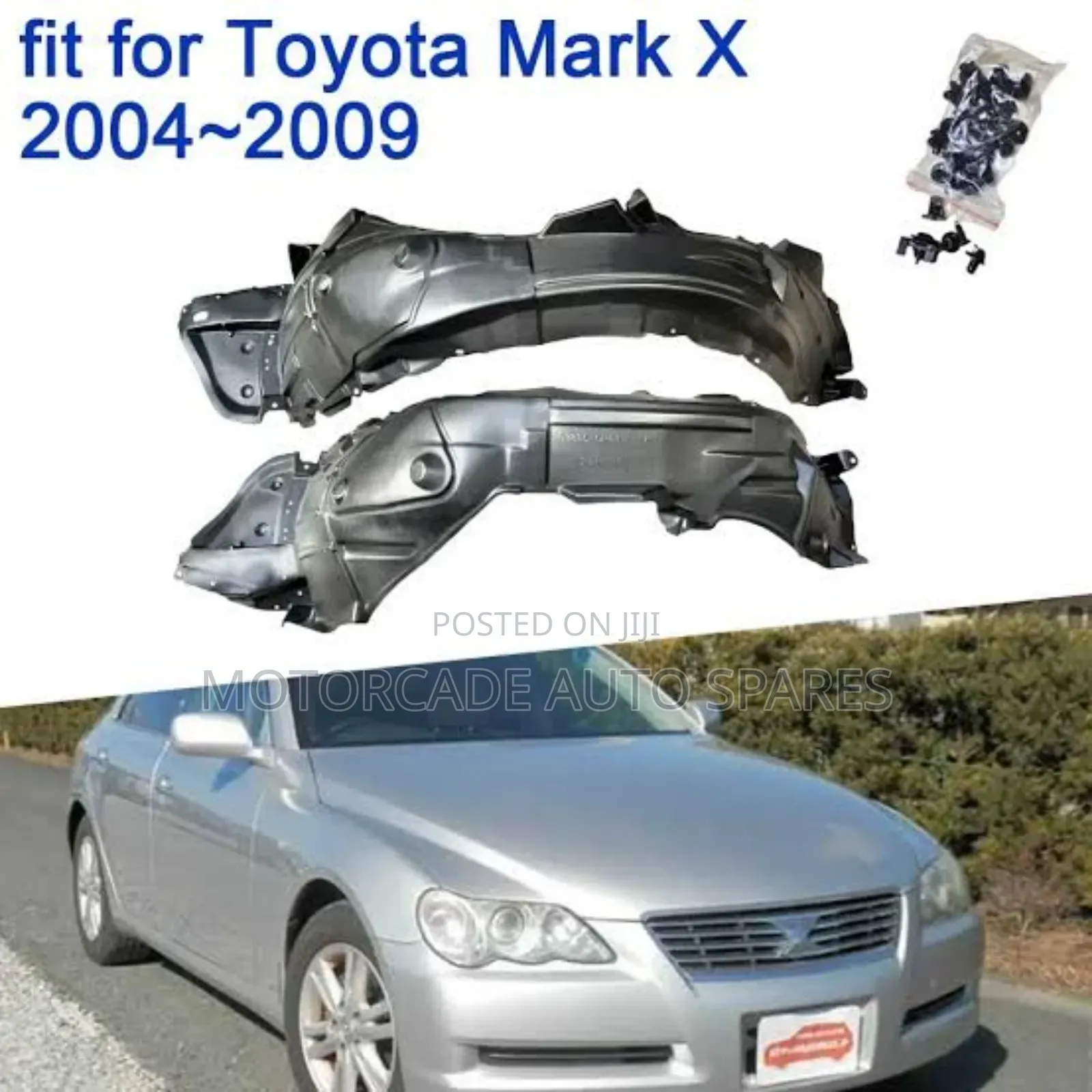 Toyota Mark X Stone Guards/Inner Fender Liner