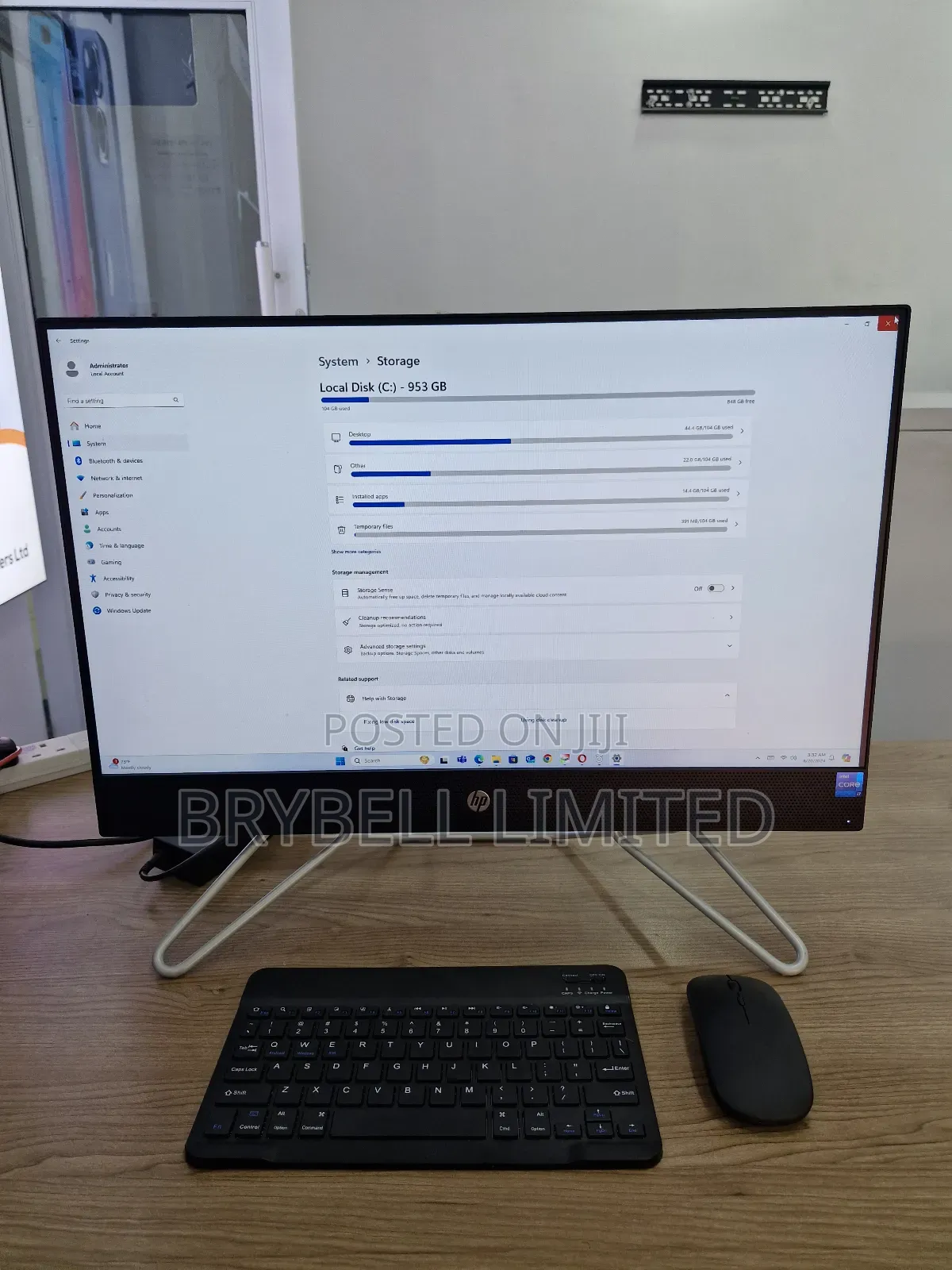 Desktop Computer HP AiO 24 16GB Intel Core I7 SSD 1T