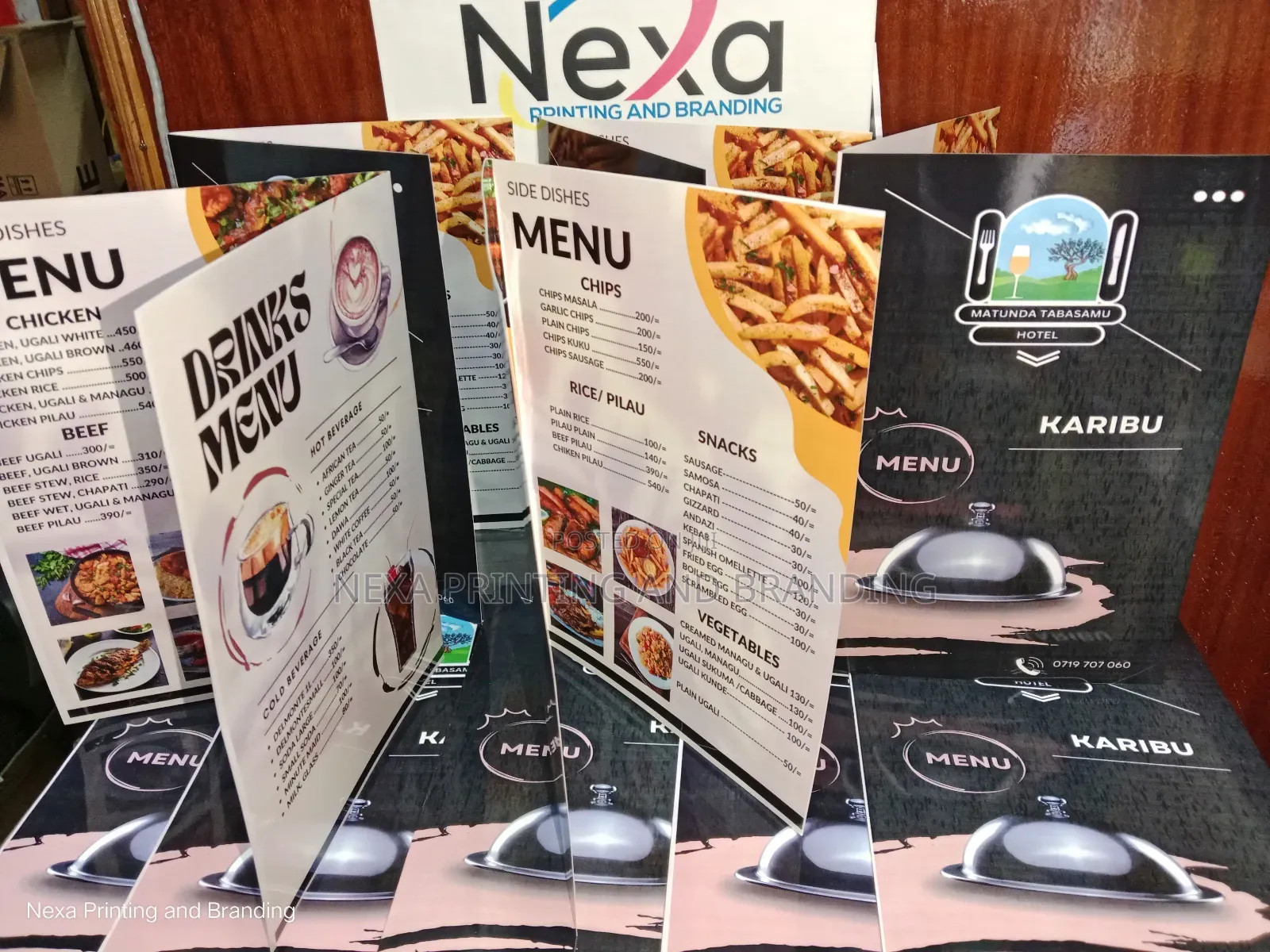 Excellent Food Menu