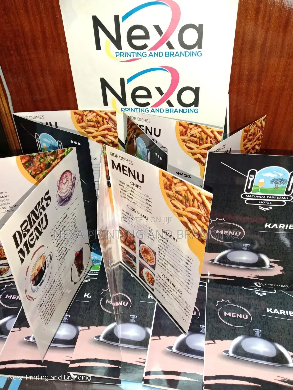 Excellent Food Menu