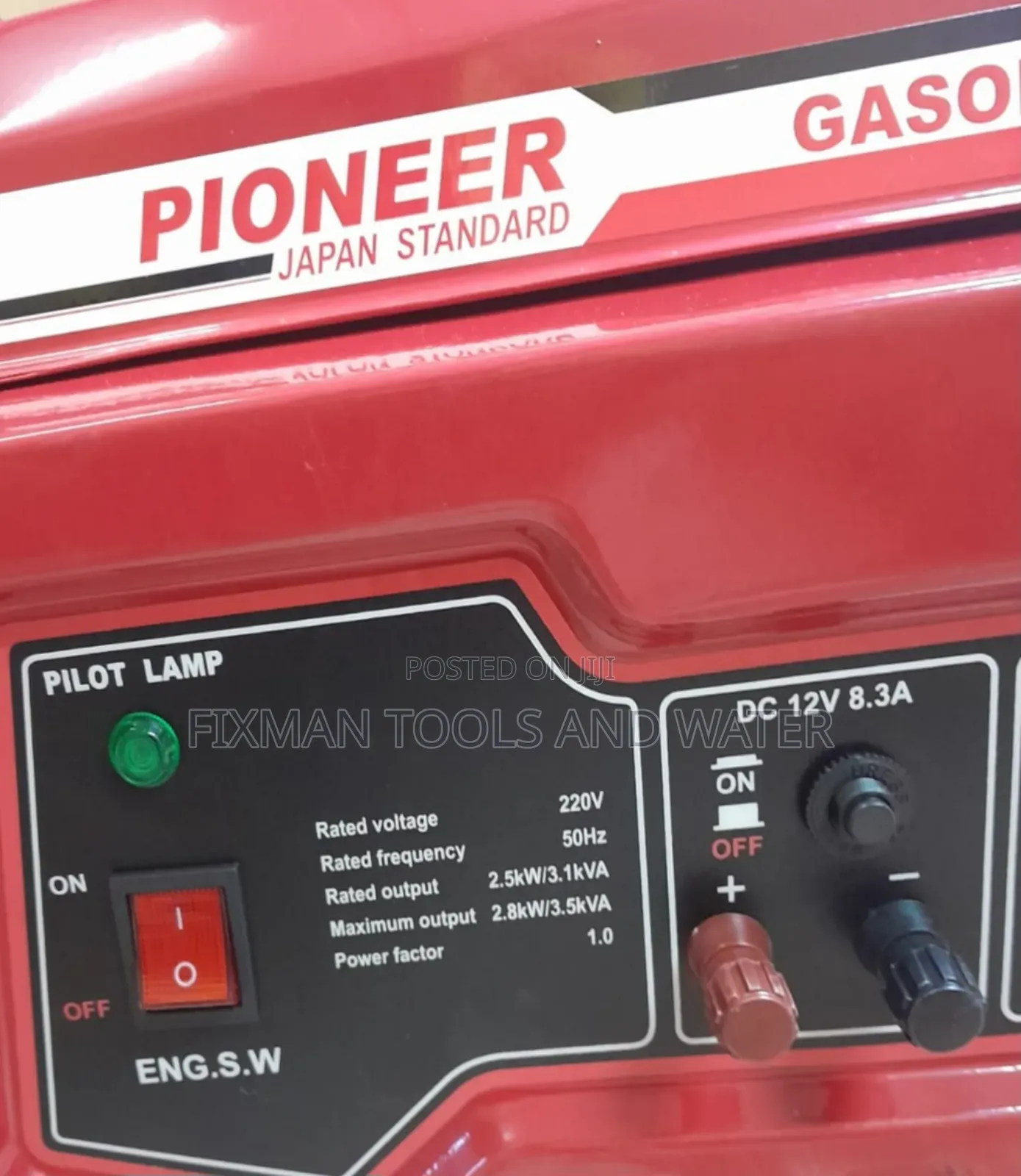 Pioneer Generator 3.5KVA