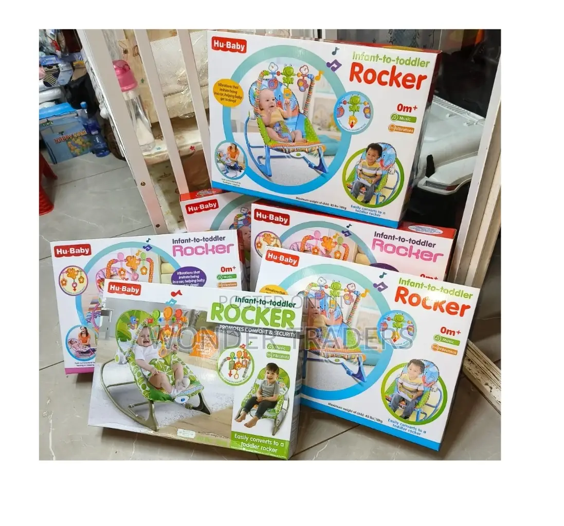 2in1 Baby Rocker 
Max Weight 18kgs 
Vibration/Melody