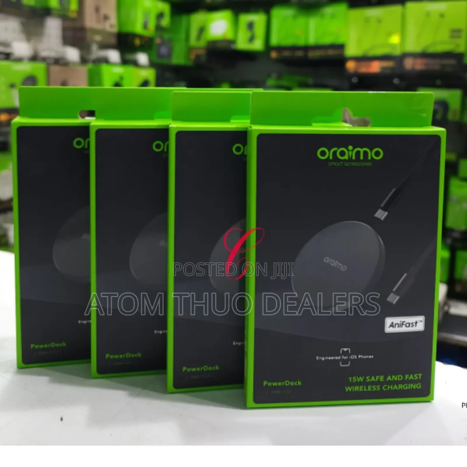 Oraimo Power Dock OWH_1151 15W Wireless Charging Pads