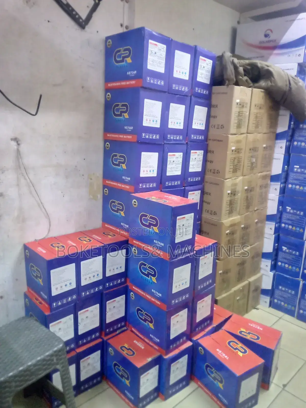 CR Ns70ar 12v65ah Car Battery